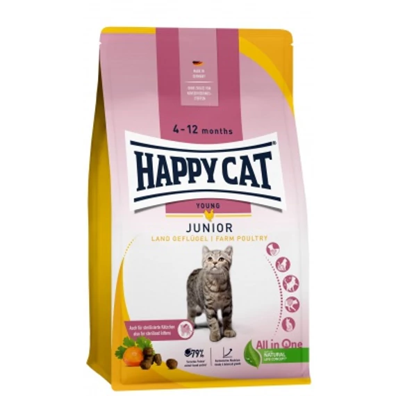 Happy Cat Junior Land Geflügel - Baromfi 1.3 kg