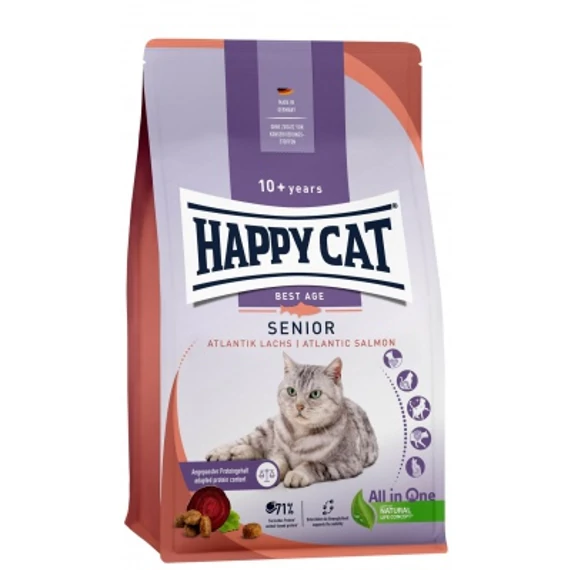 Happy Cat Senior Atlantik Lachs - Lazac 300 g