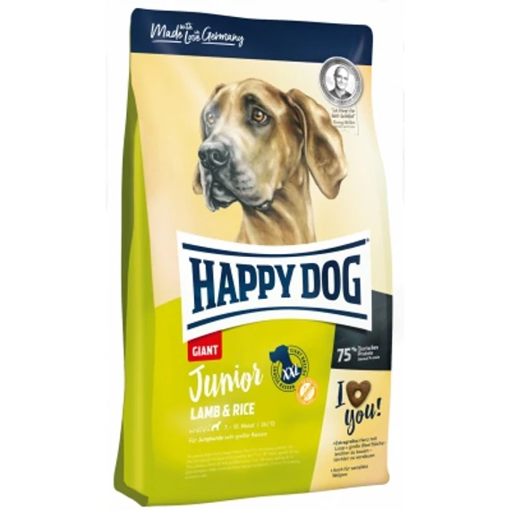 Happy Dog Giant Junior Lamb & Rice 15 kg