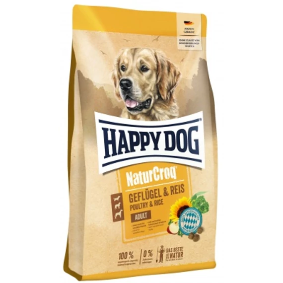 Happy Dog NaturCroq Adult Geflügel & Reis 4 kg