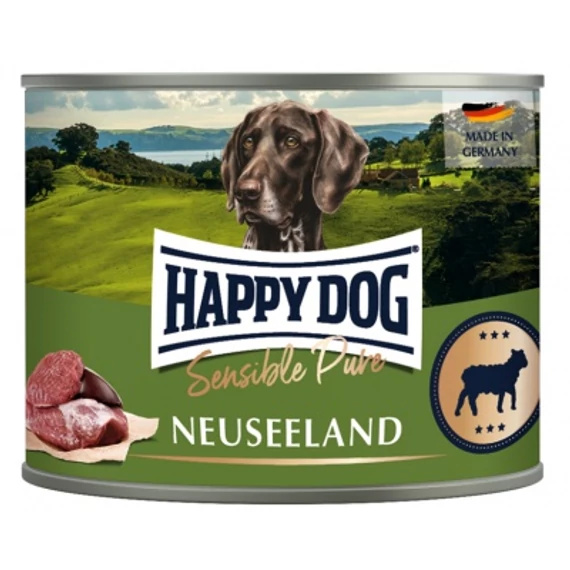 Happy Dog pur konzerv bárány ízesítésű nedves állateledel felnőtt kutyák számára 6X200 G 4 kg
