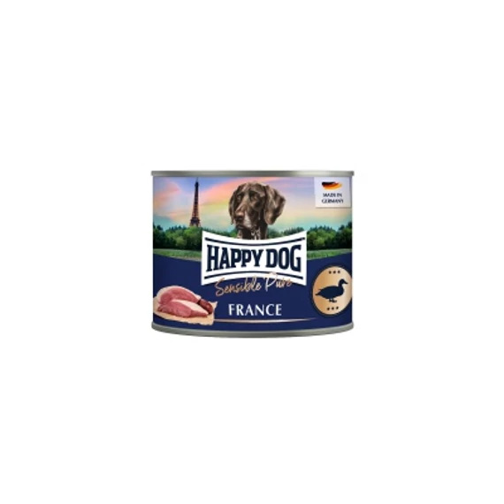 Happy Dog Sensible Pure France - Kacsa húsos konzerv 200 g