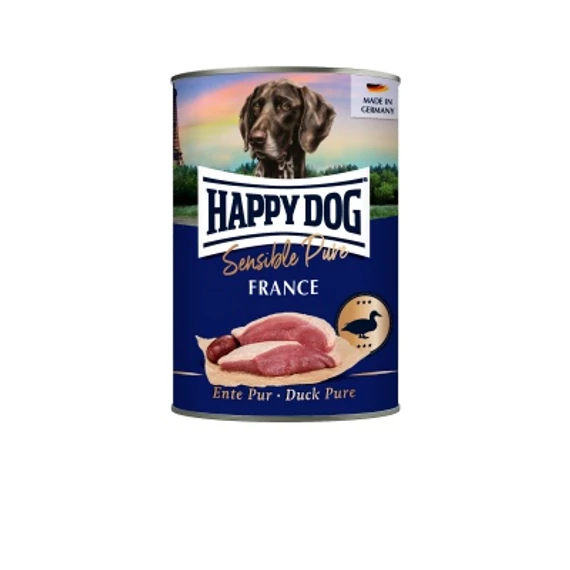 Happy Dog Sensible Pure France - Kacsa húsos konzerv 400 g