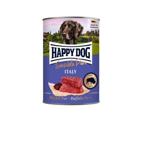 Happy Dog Sensible Pure Italy - Bivaly húsos konzerv 400 g