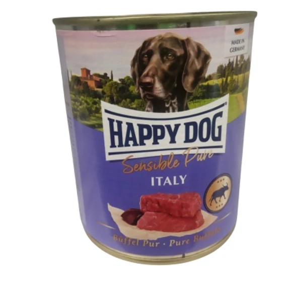 Happy Dog Sensible Pure Italy - Bivaly húsos konzerv 800 g