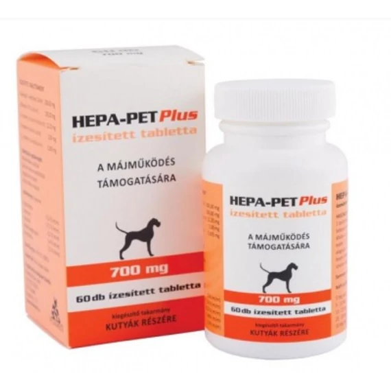 Hepa-Pet Plus 700 mg tabletta 60 db