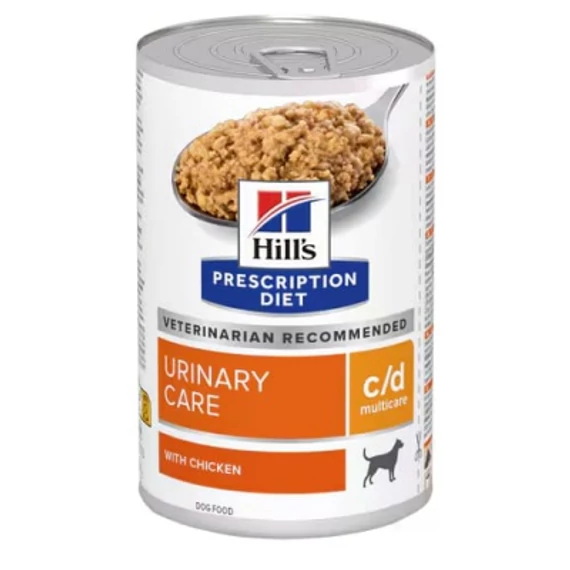 Hill's Prescription Diet c/d Multicare Urinary Care kutyatáp - konzerv 370 g