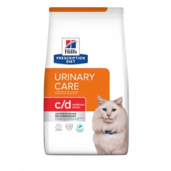 Hill's Prescription Diet c/d Multicare Urinary Care száraz macskatáp, hal 3 kg