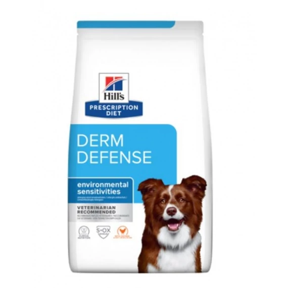 Hill's Prescription Diet Derm Defense Skin Care száraz kutyatáp 12 kg