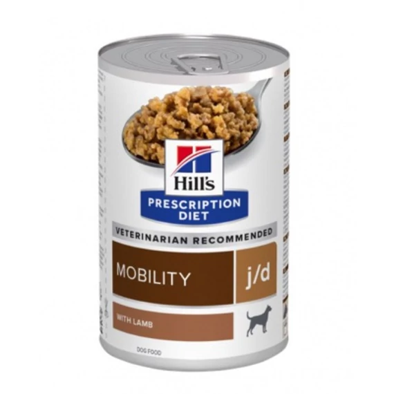 Hill's Prescription Diet j/d Joint Care kutyatáp, bárány - konzerv 370 g