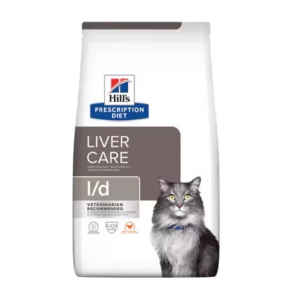 Hill's Prescription Diet l/d Liver Care száraz macskatáp 1.5 kg