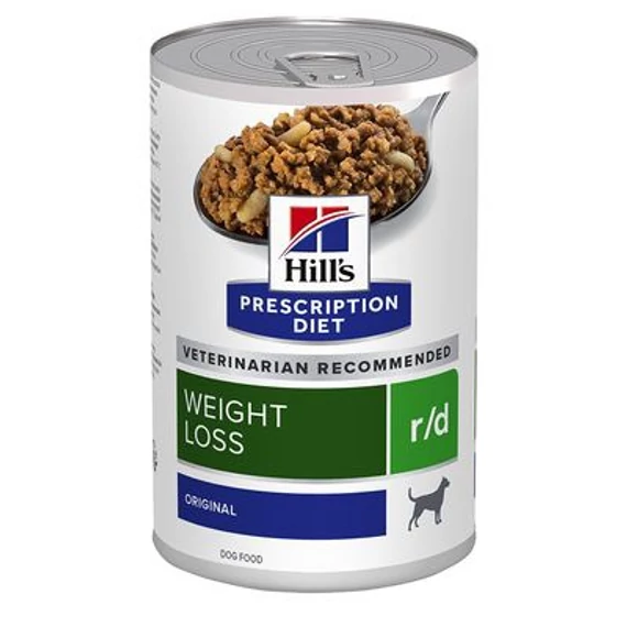 Hill's Prescription Diet r/d Weight Reduction kutyatáp - konzerv 350 g