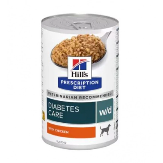 Hill's Prescription Diet w/d Digestive/Weight/Diabetes Management kutyatáp - konzerv 370 g