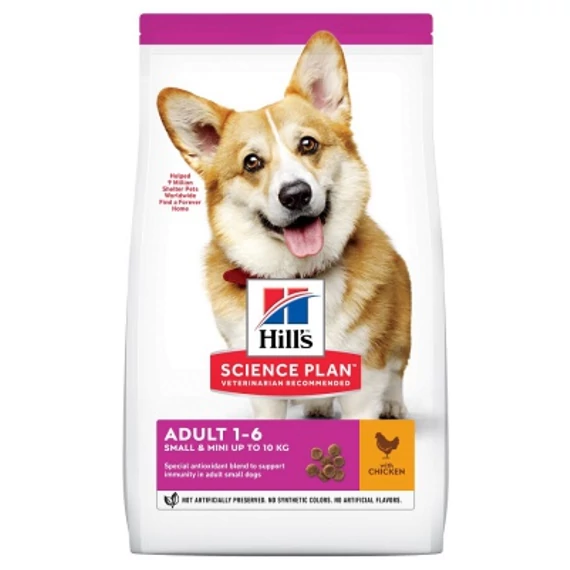 Hill's Science Plan Adult Small & Mini száraz kutyatáp 1.5 kg