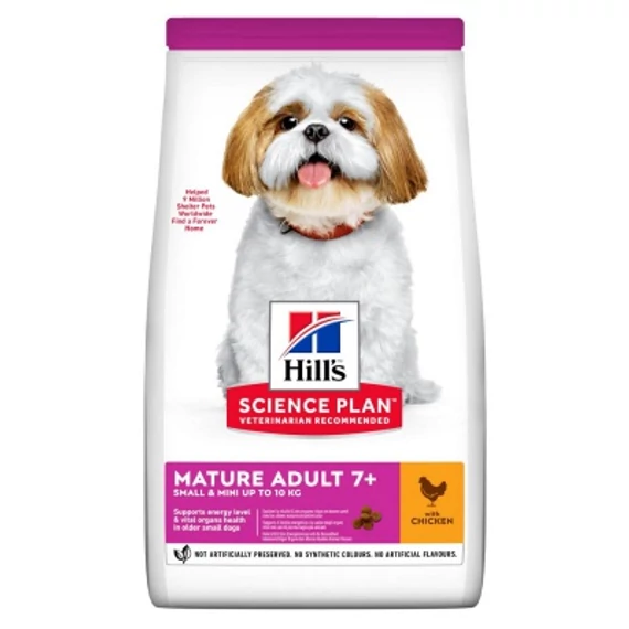 Hill's Science Plan Mature Adult 7+ Small & Mini száraz kutyatáp 3 kg