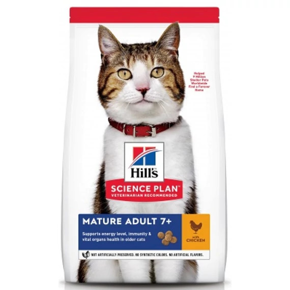 Hill's Science Plan Mature Adult 7+ száraz macskatáp 300 g