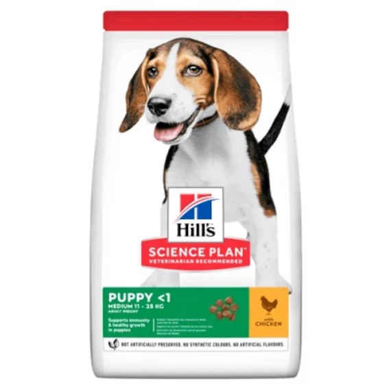 Hill's Science Plan Puppy Medium száraz kutyatáp 2.5 kg