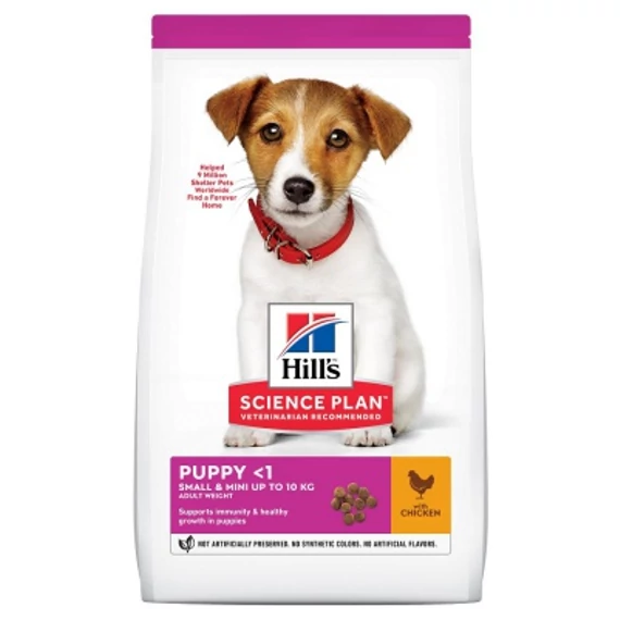 Hill's Science Plan Puppy Small & Mini száraz kutyatáp 3 kg