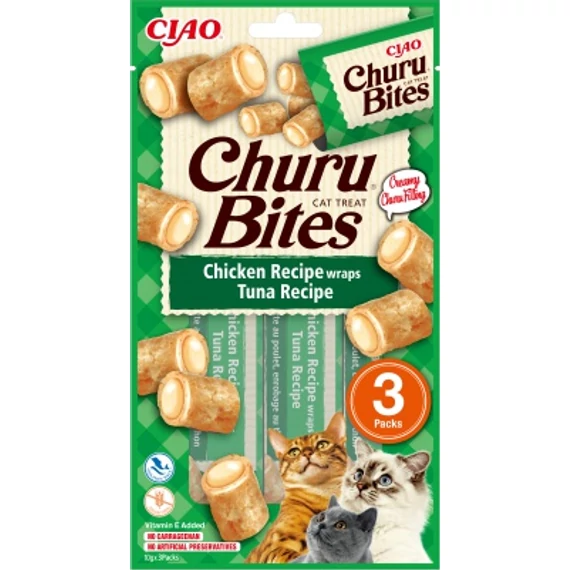 Inaba Cat Churu Bites - tonhal 3 x 10 g