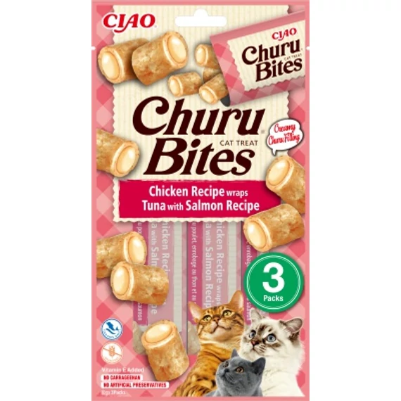 Inaba Cat Churu Bites - tonhal lazaccal 3 x 10 g
