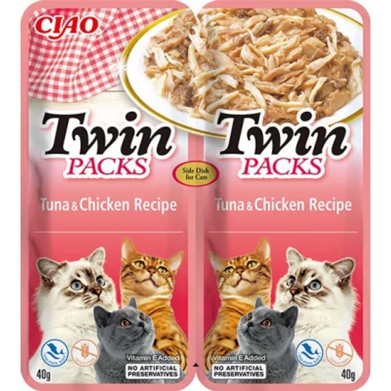 Inaba Cat Churu Twin Packs - tonhal-csirke 2 x 40 g