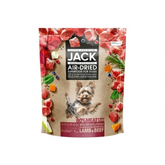 JACK AIRDRIED SZÁRAZ BÁRÁNY-MARHA 1KG
