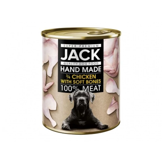 JACK KUTYA KONZERV 3/4 CSIRKE 800G