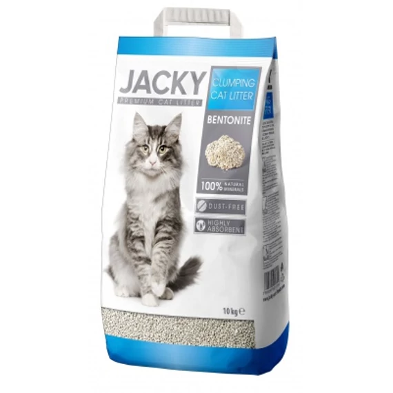 Jacky Bentonite csomósodó macskaalom 10 kg