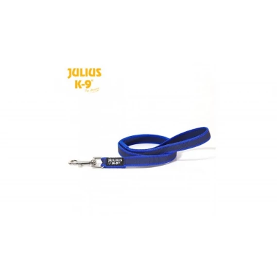 Julius-K9 gumírozott póráz, kék 1,2 m/20 mm 1.2 m