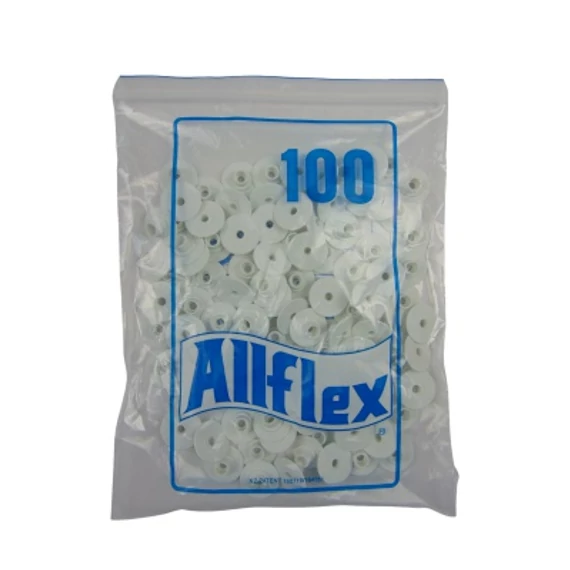 KROTÁLIA ALLFLEX GOMB-GOMB FEHÉR 100X