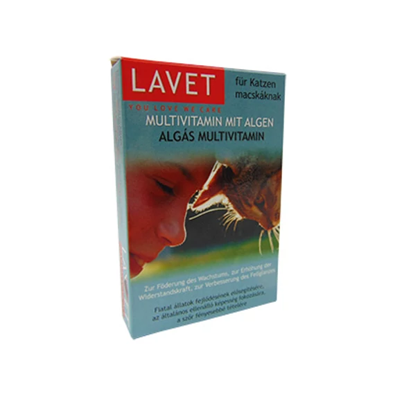 Lavet algás multivitamin macskáknak 50 db