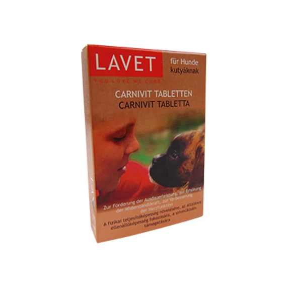 Lavet Carnivit tabletta kutyáknak 50 db