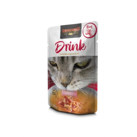 Leonardo Drink - alutasakos ital marhahússal 40 g