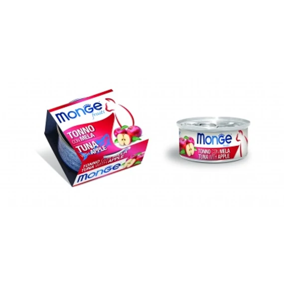 Monge Cat Fruits Adult - tonhal és alma 80 g