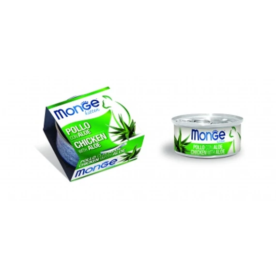 Monge Cat Fruits Kitten - csirke és aloe vera 80 g