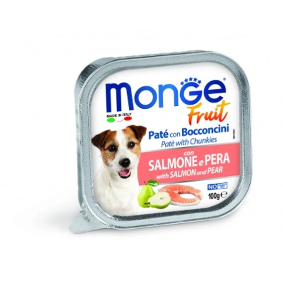 Monge Dog Fruit paté - lazac, körte 100 g