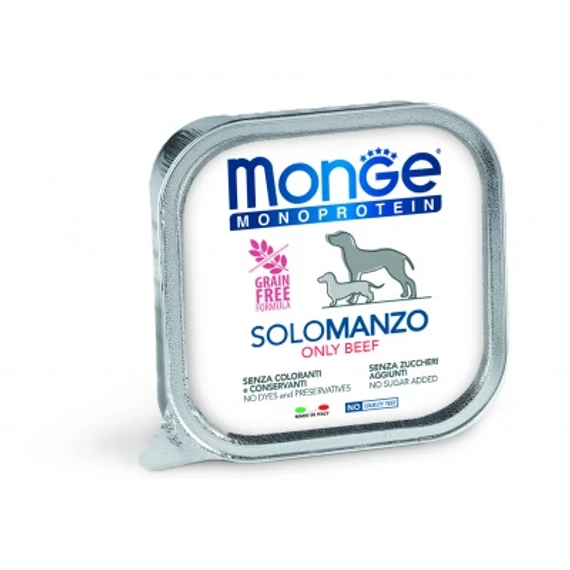 Monge Dog Monoprotein paté - marha 150 g