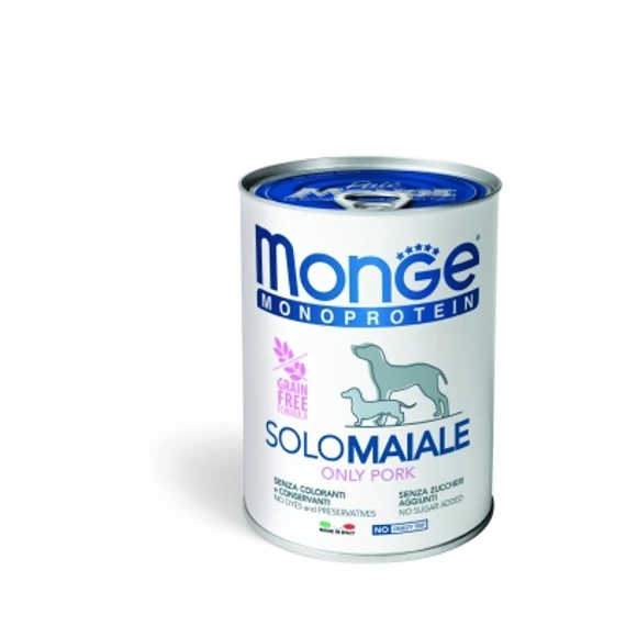 Monge Dog Monoprotein paté - sertés 400 g