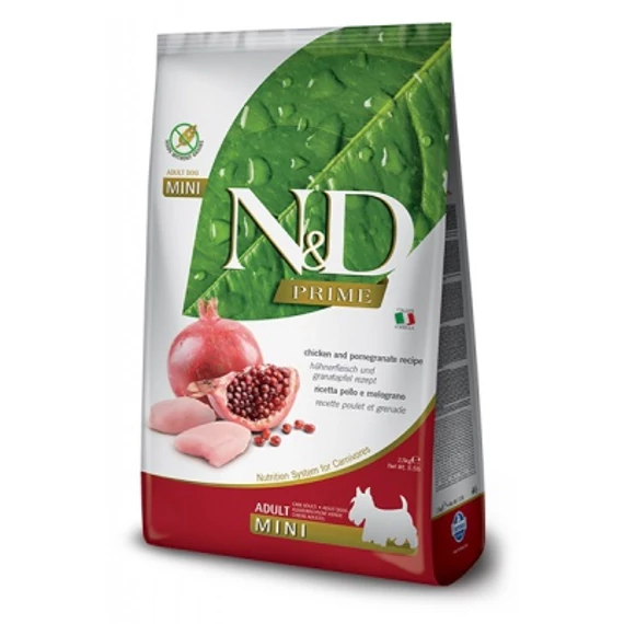 N&D Prime Dog Adult Mini Chicken & Pomegranate 2.5 kg