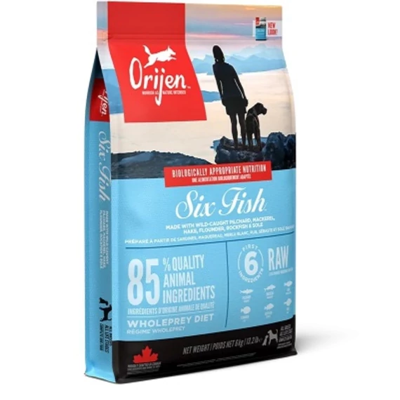 Orijen Six Fish - szárazeledel kutyáknak 11.4 kg