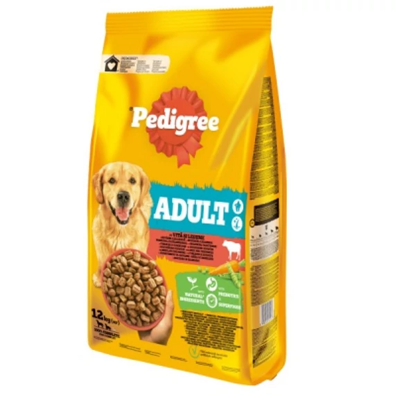 Pedigree Adult szárazeledel - marhával és zöldségekkel 12 kg