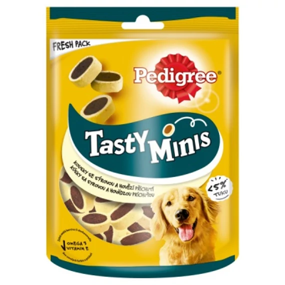 Pedigree Tasty Minis Cheesy Nibbles 140 g