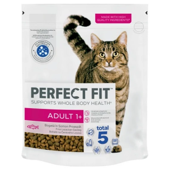 Perfect Fit Adult 1+ macskaeledel lazaccal 750 g