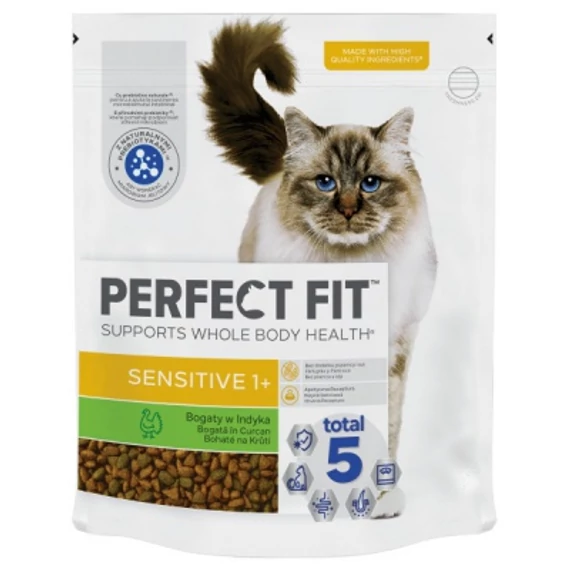Perfect Fit Sensitive 1+ macskaeledel pulykával 1.4 kg