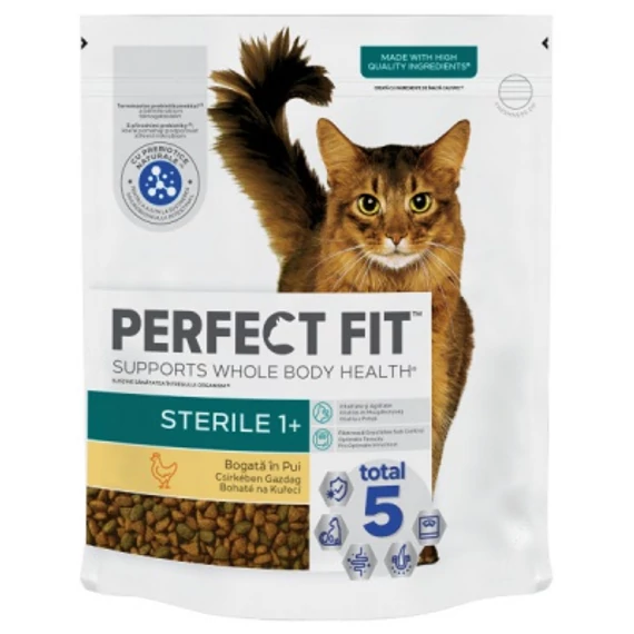 Perfect Fit Sterile 1+ macskaeledel csirkével 750 g