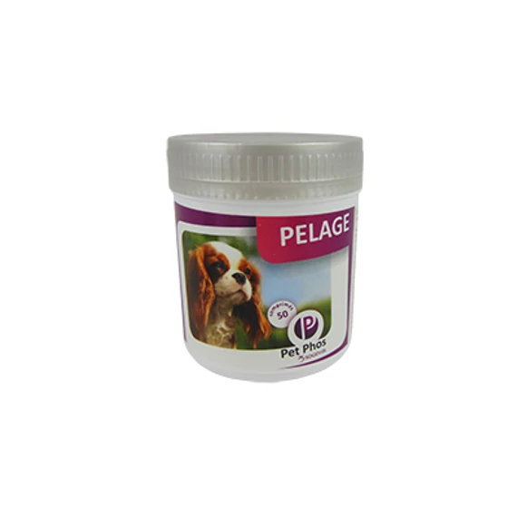 Pet Phos® Coat Dog ízesített tabletta 50 db