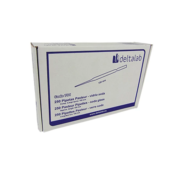 PIPETTA PASTEUR ÜVEG RÖVID 1 ML 250X