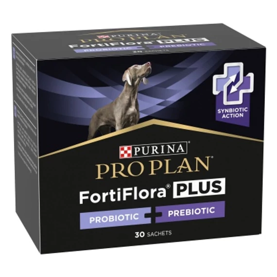 Pro Plan FortiFlora Plus Probiotic + Prebiotic kutyák számára 30 x 2 g