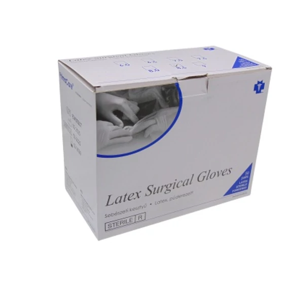 PrimaCare steril latex sebészeti kesztyű 100 db