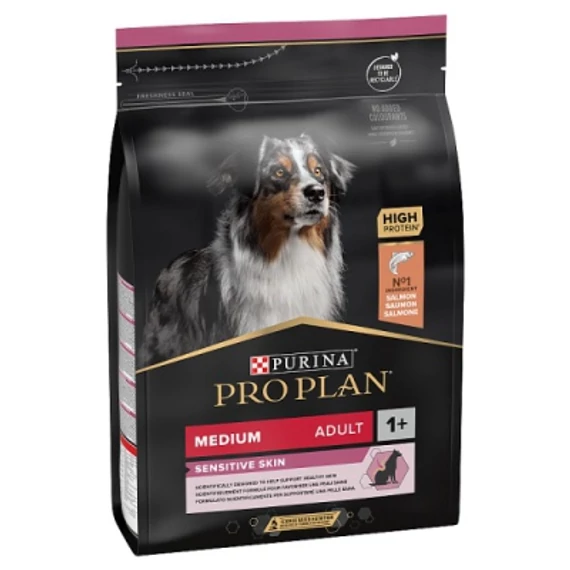 Pro Plan Adult Medium Sensitive Skin Optiderma - Salmon 3 kg